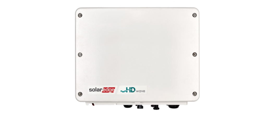 SolarEdge egyfázisú inverter.